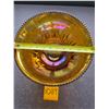 Image 2 : Vintage Indiana Glass Harvest Grape Punch Bowl (Merigold)