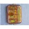 Image 3 : Vintage Indiana Carnaval Glass Serving Platter (Merigold)
