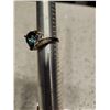 Image 2 : 925 Sterling Silver Mystic Topaz Ring size 9-1/4