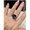 Image 5 : 925 Sterling Silver Mystic Topaz Ring size 9-1/4