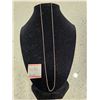 Image 1 : 925 Sterling Silver Necklace 18" long