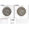 Image 2 : Two 1952 Canadian Fifty Cent Piece