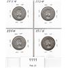 Image 2 : Four 1954 Canadian Quarters