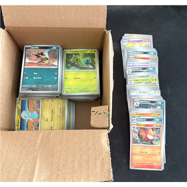 Large Lot of 500+ Pokemon Cards