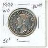 Image 2 : 1944 Canada Silver 50 Cents.