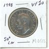 Image 2 : 1948 Canada Silver 50 Cents.