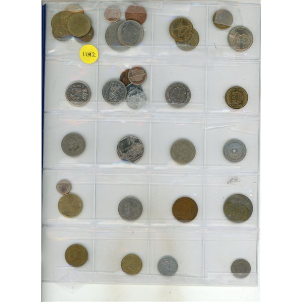 Sheet of Foreign Currency.
