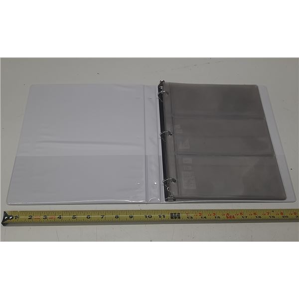 Binder With 10 Sheets for Notes