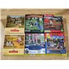 Image 1 : (6) Jigsaw Puzzles (Two are Factory Sealed, New in Box)