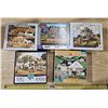 Image 1 : (5) 1000 Piece C. Wysocki Jigsaw Puzzles (One still Factory Sealed)
