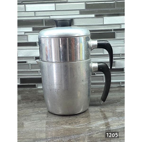 Vintage wear-ever aluminum coffee maker