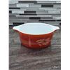 Image 1 : Vintage pyrex autumn harvest wheat casserole dish