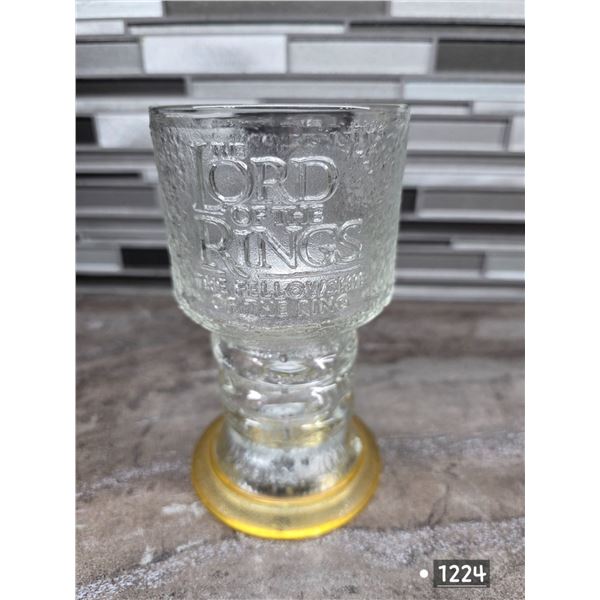 Lord of the rings light up collectors goblet- 2001