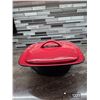Image 1 : Corningware hearthstone ceramic stoneware 3qt casserole dish- great condition