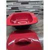 Image 2 : Corningware hearthstone ceramic stoneware 3qt casserole dish- great condition