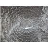 Image 2 : Federal glass yorktown clear thumbprint design punch bowl- not authenticated