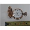 Image 4 : Hampton watch co- pocket watch gold plated- serial- 896885