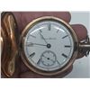 Image 5 : Hampton watch co- pocket watch gold plated- serial- 896885