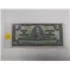 Image 1 : 1937 Canadian 1 dollar bill- great condition