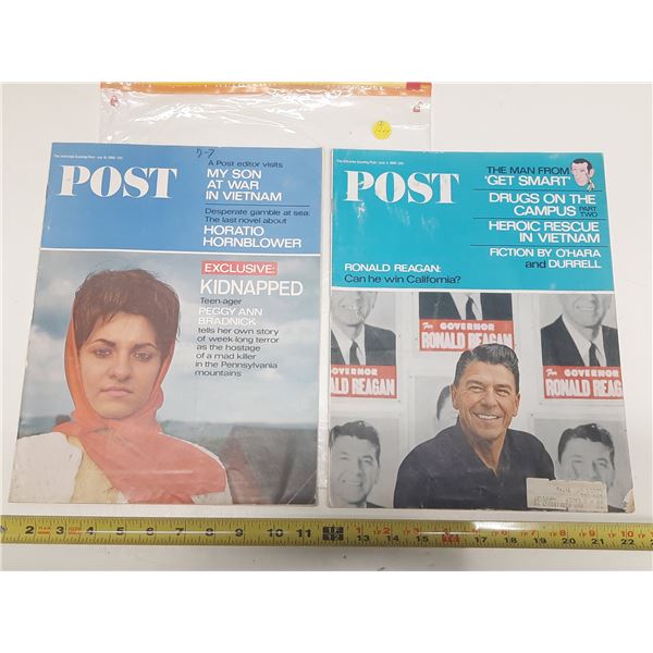 Post magazines- June 4 and july 16/ 1966