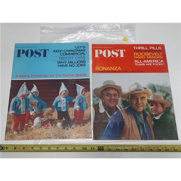 Post magazines- Dec 4 and dec 18/1965