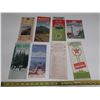 Image 1 : 8 road maps- 1940's and 1950's