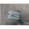 Image 4 : Standing white and black husky dog stuffed plush