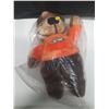 Image 4 : Medium A and W stuffed bear- like new