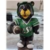 Image 1 : Saskatchewan game day bear ornament- 12" by 16"H