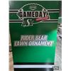 Image 3 : Saskatchewan game day bear ornament- 12" by 16"H