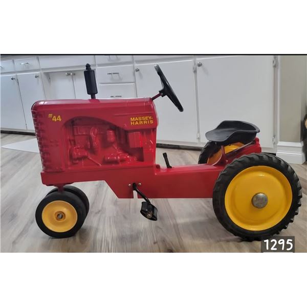 Collectors massey harris 44 pedal tractor- great condition