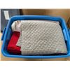 Image 2 : Storage Tub Full of Misc. Fabrics
