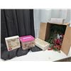 Image 6 : Box of Craft Supplies, Storage for Crafts, and etc.