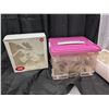 Image 9 : Box of Craft Supplies, Storage for Crafts, and etc.
