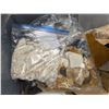 Image 7 : Storage Tub w/ Misc. Fabrics (Fur Like Fabrics)