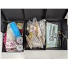 Image 2 : Boxful of Small Storage Boxes full of Variety Craft Supplies and etc.