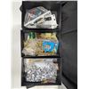 Image 4 : Boxful of Small Storage Boxes full of Variety Craft Supplies and etc.