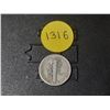 Image 2 : 1943 U.S.A Silver One Dime.