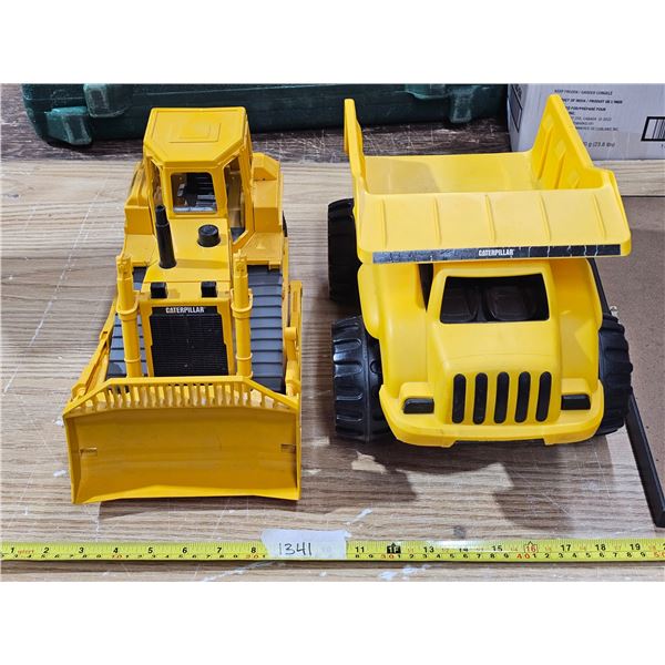 “Cat” Toy Bulldozer & Truck