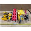 Image 1 : (5) Toy Semi Trucks etc.
