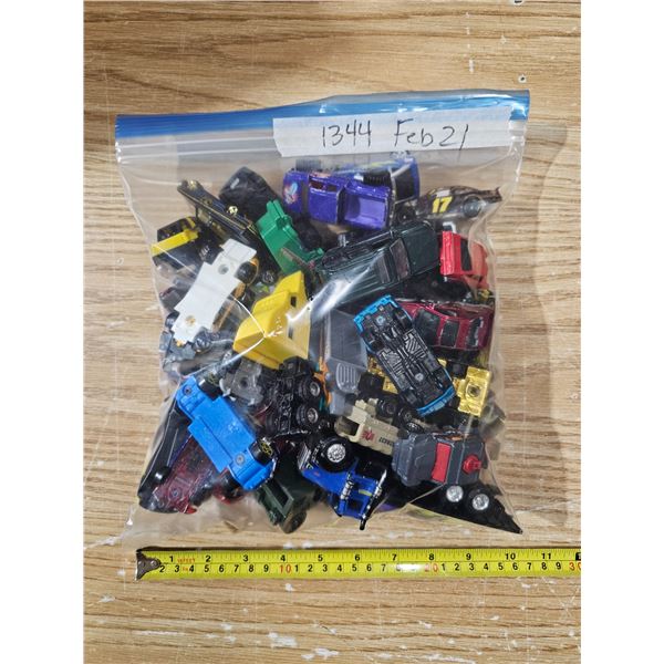 Bag of Toy Cars (HotWheels etc)
