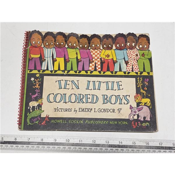 Black americana- book-1942- 10 colored boys