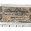 Image 2 : 5 dollars bill- Farmers and exchange bank- unconfirmed