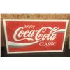 Image 1 : Coca-Cola tin sign - 59"x35"