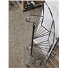 Image 3 : 5 tier wrought iron plant stand-53"H
