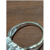 Image 4 : NEW 925S 1.25ct Princess Cut Simulated Diamond (CZ) Halo Twist Ring, Size 7, Mounted in 925 Sterling