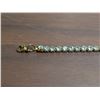 Image 3 : NEW 14K Gold Plated 6.6tcw Simulated Diamond (CZ) Tennis Bracelet - Adjustable 6.5" - 8.5" Long