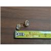 Image 5 : NEW 18K Gold Plated 2.0ct Each Simulated Diamond (CZ) Halo Stud Earrings