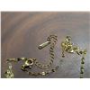Image 7 : NEW 14K Gold Plated 20.0mm Simulated Diamond (CZ) Heart Cluster Necklace with 7.0mm Synthetic Pearl 