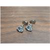Image 2 : NEW Platinum Plated 2.0ct Each Simulated Diamond (CZ) Stud Earrings